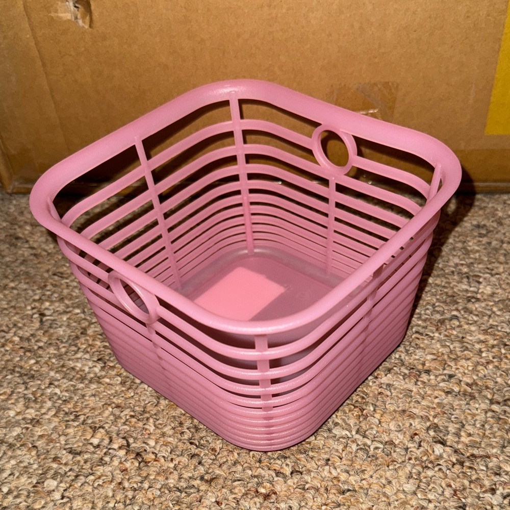Chic Pink Storage Bin